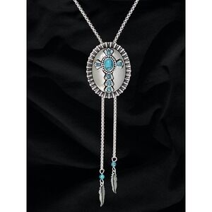 Montana Silversmiths Necklace Womens Unbroken Faith Cross Bolo New